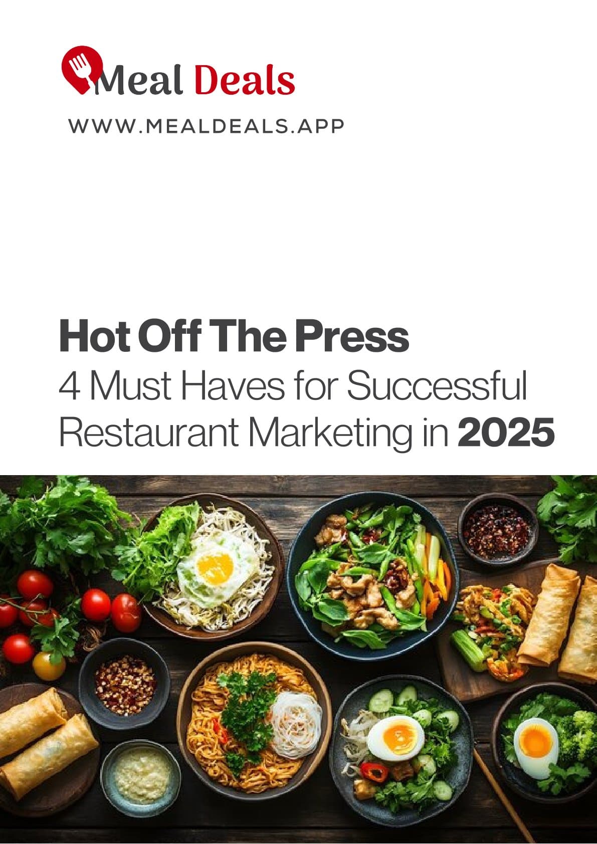 Meal Deals Marketing Must Haves 2025