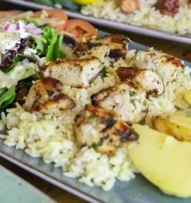 Chicken Souvlaki Dinner image