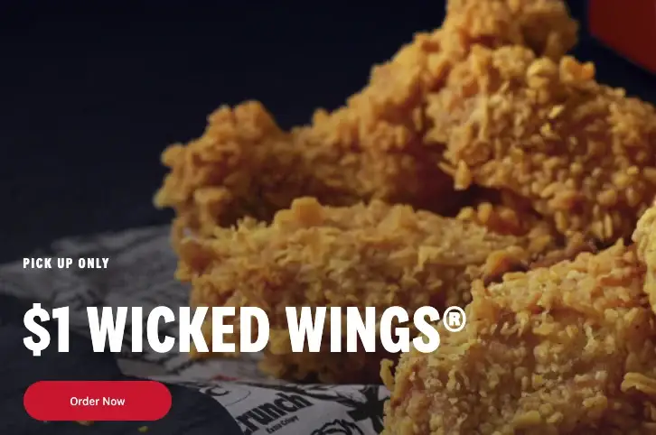 $1 WICKED WINGS image