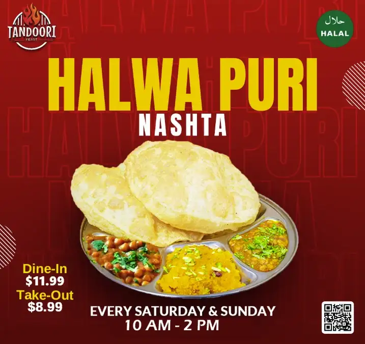 Take-out Special Halwa Puri image