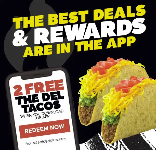 2 Free Del Tacos image
