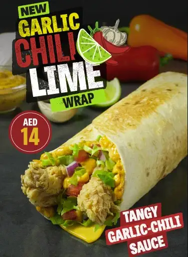 New Garlic Chili Lime Wrap image