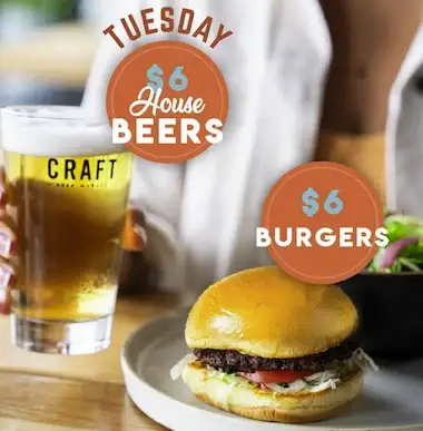 $6 Burgers & Beers image