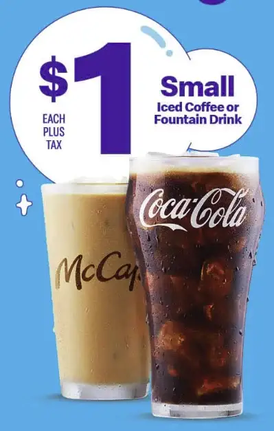 $1 Small Iced Coffee! image