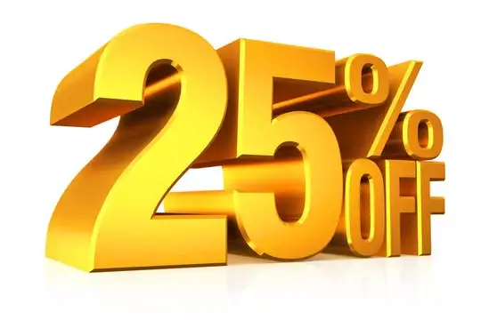25% off Online Orders image