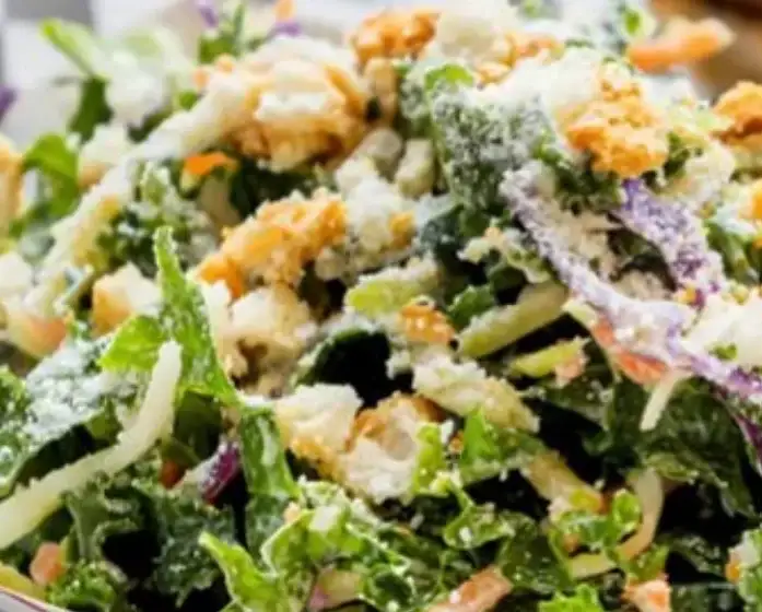 Grilled Chicken Sandwich with a side of Caesar Salad image
