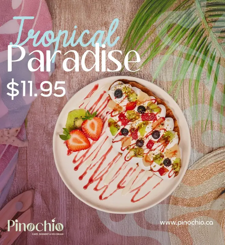 Tropical Paradise Croffle image
