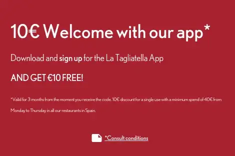 10 euro gratis con nuestro App! image