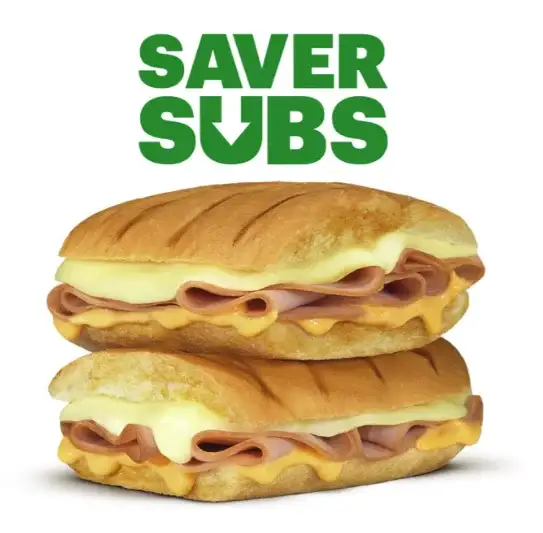 Ham & Cheese Saver Sub Toastie image