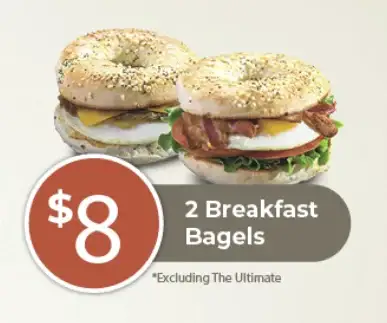 Ultimate Duo 2 Breakfast Bagels image