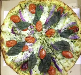 Basil Pesto Pizza image