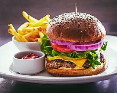 $18 Hand Pressed Burger image