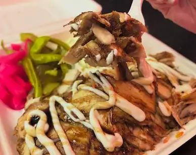 Chicken or Falafel on Rice image
