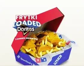 Frytki Loaded z Doritos i sosem serowym image