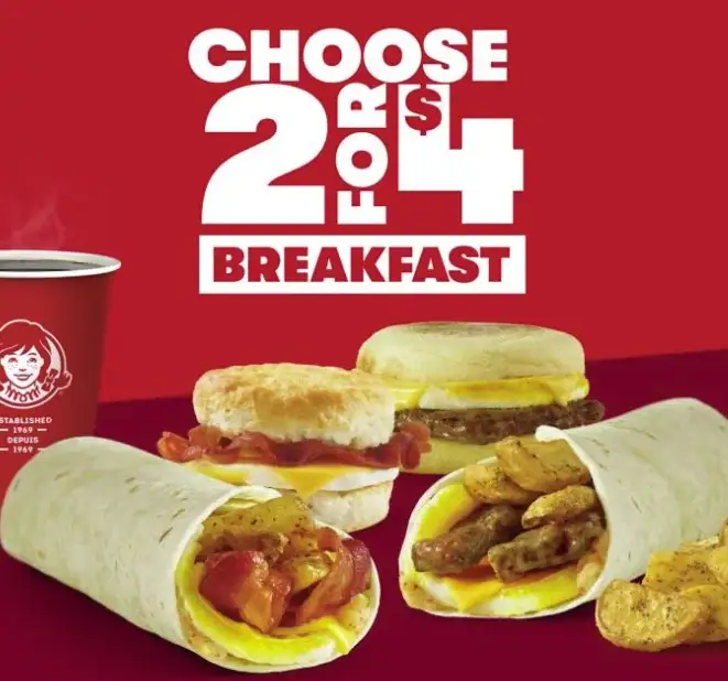 2 for $4 Breakfast image