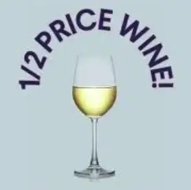 1/2 PRICE WINE BOTTLES image