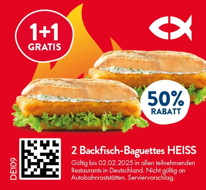 2 Backfisch-Baguette HEISS image