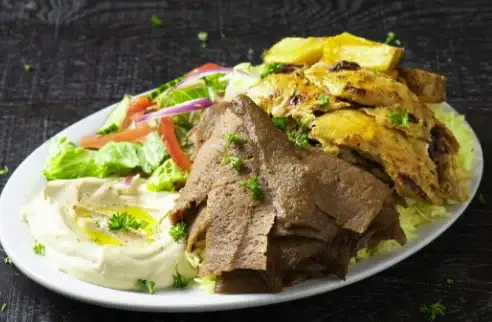 2 Chicken or Beef Donair Plates image