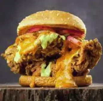 Butter Chicken Burger image