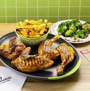Whole PERi-PERi Chicken + 2 Large Sides image