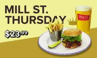 Beer & A Burger Thursdays image