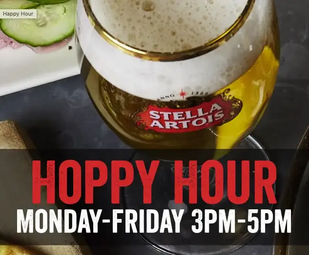 Hoppy Hour! - Select Appetizers for $10 from 3 - 5 pm image