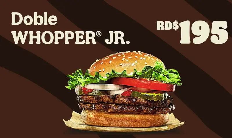 Doble Whopper Jr. image