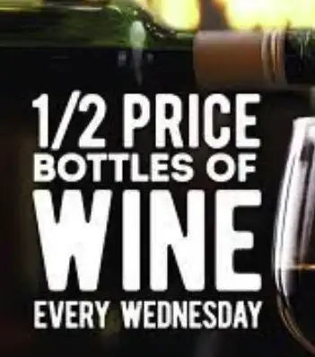 Half Price Bottles of Wine image