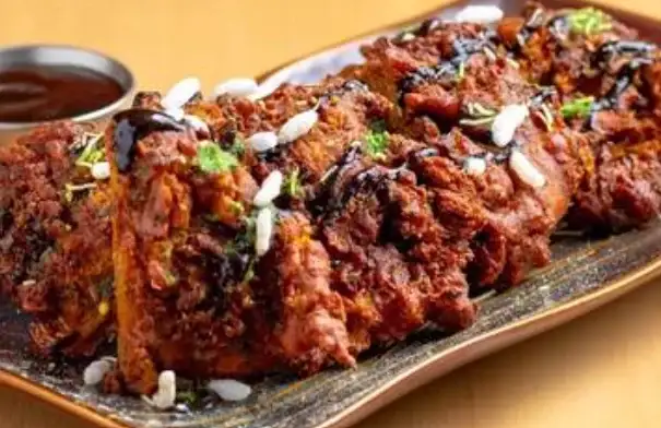 Vegetarian pakoras image