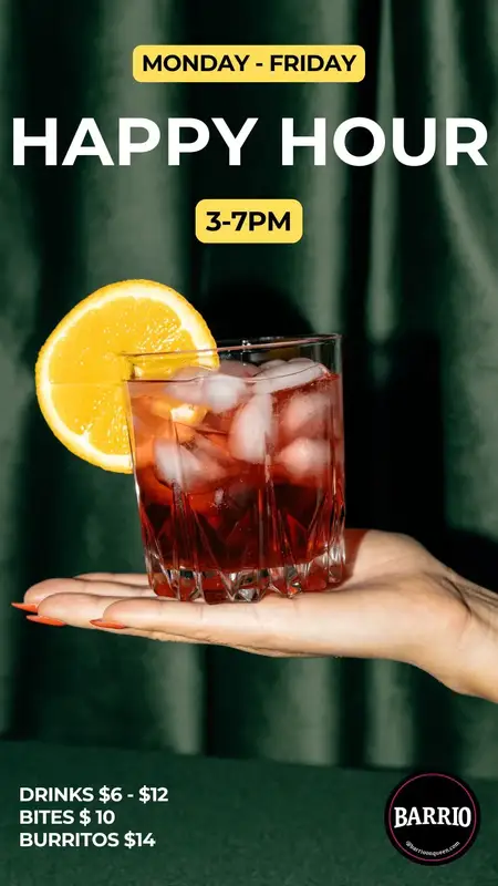 HAPPY HOUR $6 Drinks image