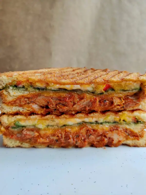 Chicken Tikka Sandwich Combo image
