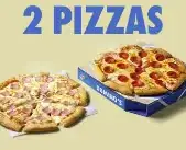2 Medium Pizzas image