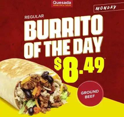 Ground Beef Burrito image