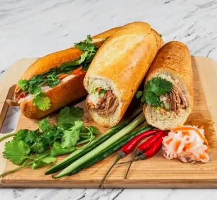 Ham and Sausage Bahn Mi image