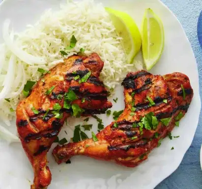 2 Quarter Tandoori Chicken Leg Dinners image