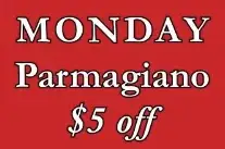 $5 Off ANY Parmagiana image