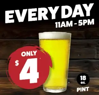 $4 Draft Beers image