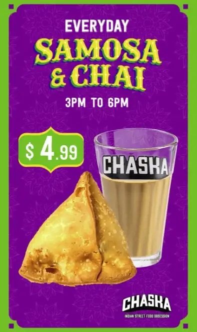 Samosa & Chai image