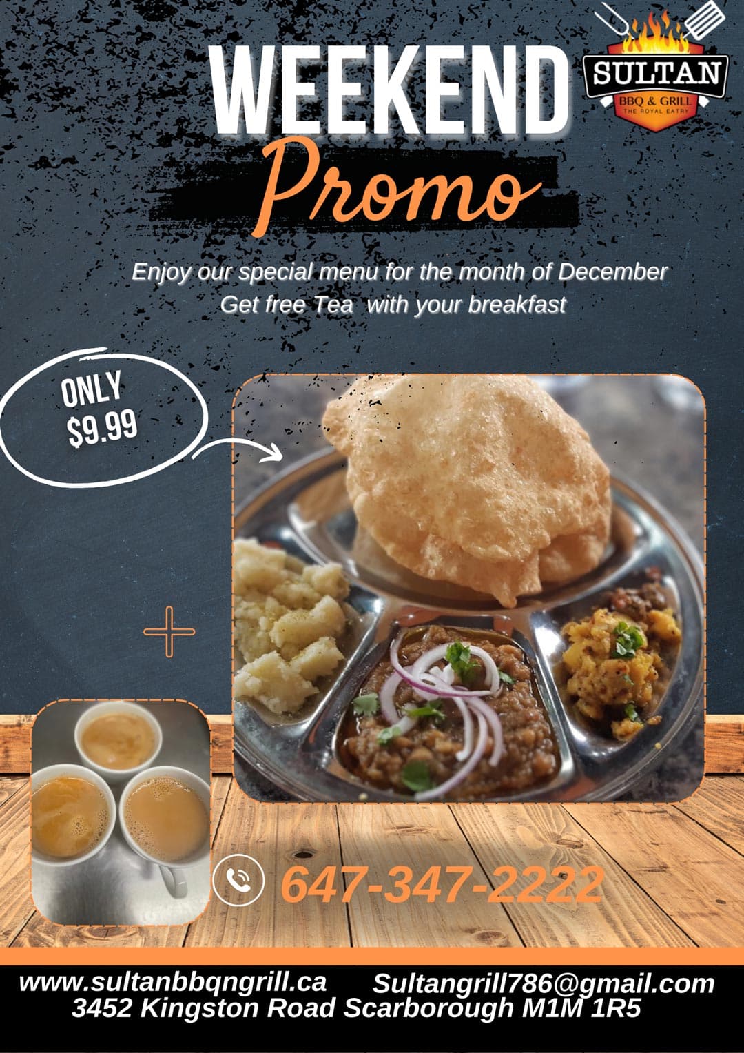 Halwa Puri breakfast  image