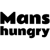 Mans hungry image